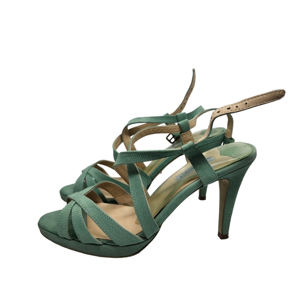 Tony Bianco Women's Leather Peep Toes Strappy Sandals - 10